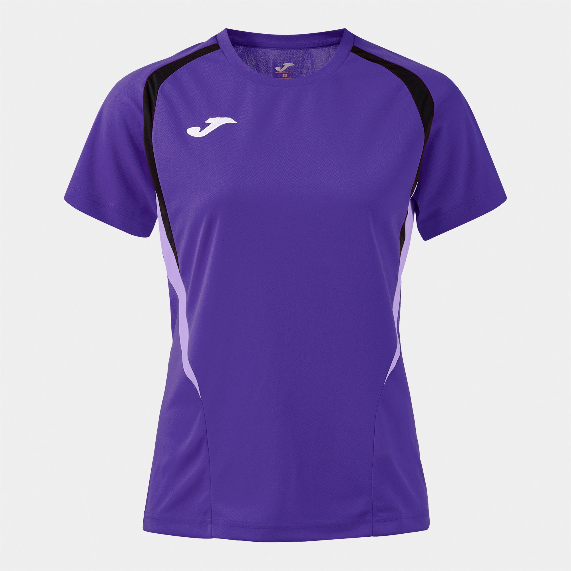 Joma Joma Women's Championship 20 T-Shirt Violet/Black/Purple Rose