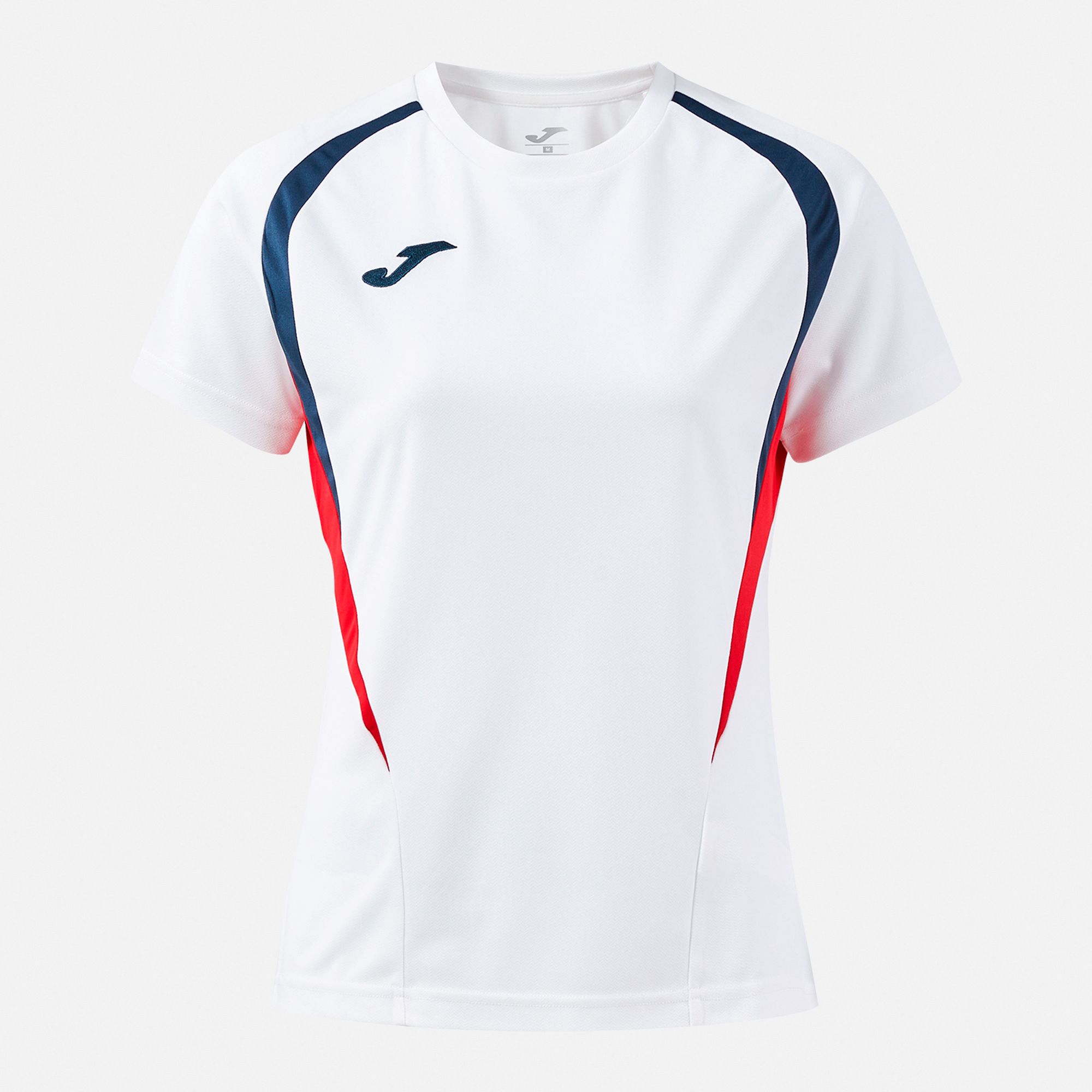Joma Joma Women's Championship 20 T-Shirt White/Navy/Red