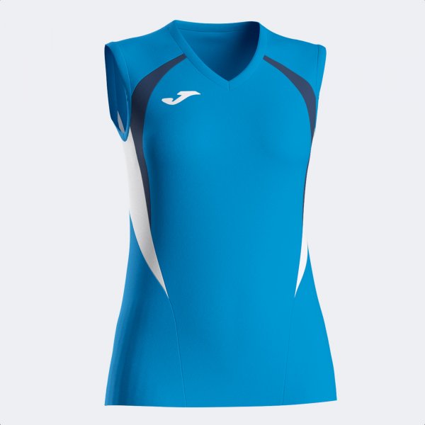 Joma Joma Women's Championship 20 Sleeveless T-Shirt Royal/Navy/White