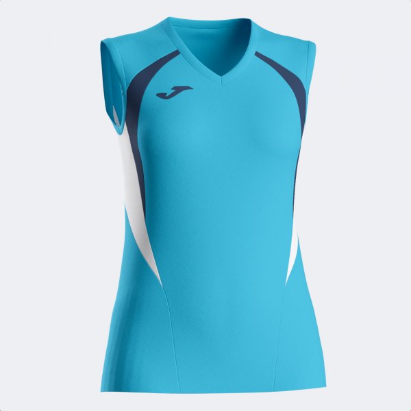 Joma Joma Women's Championship 20 Sleeveless T-Shirt Sky/Navy/White