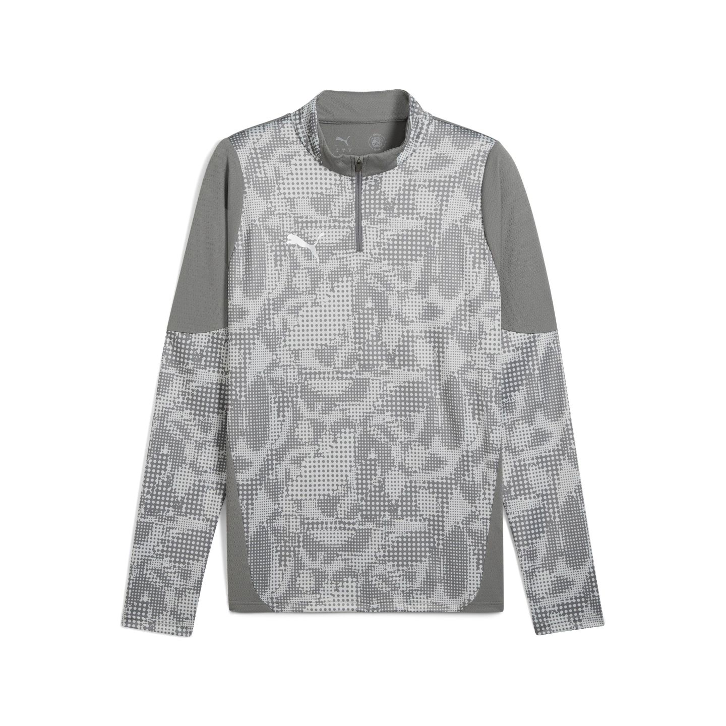 Puma Puma TeamCUP Training 1/4 Zip Top Mid Grey