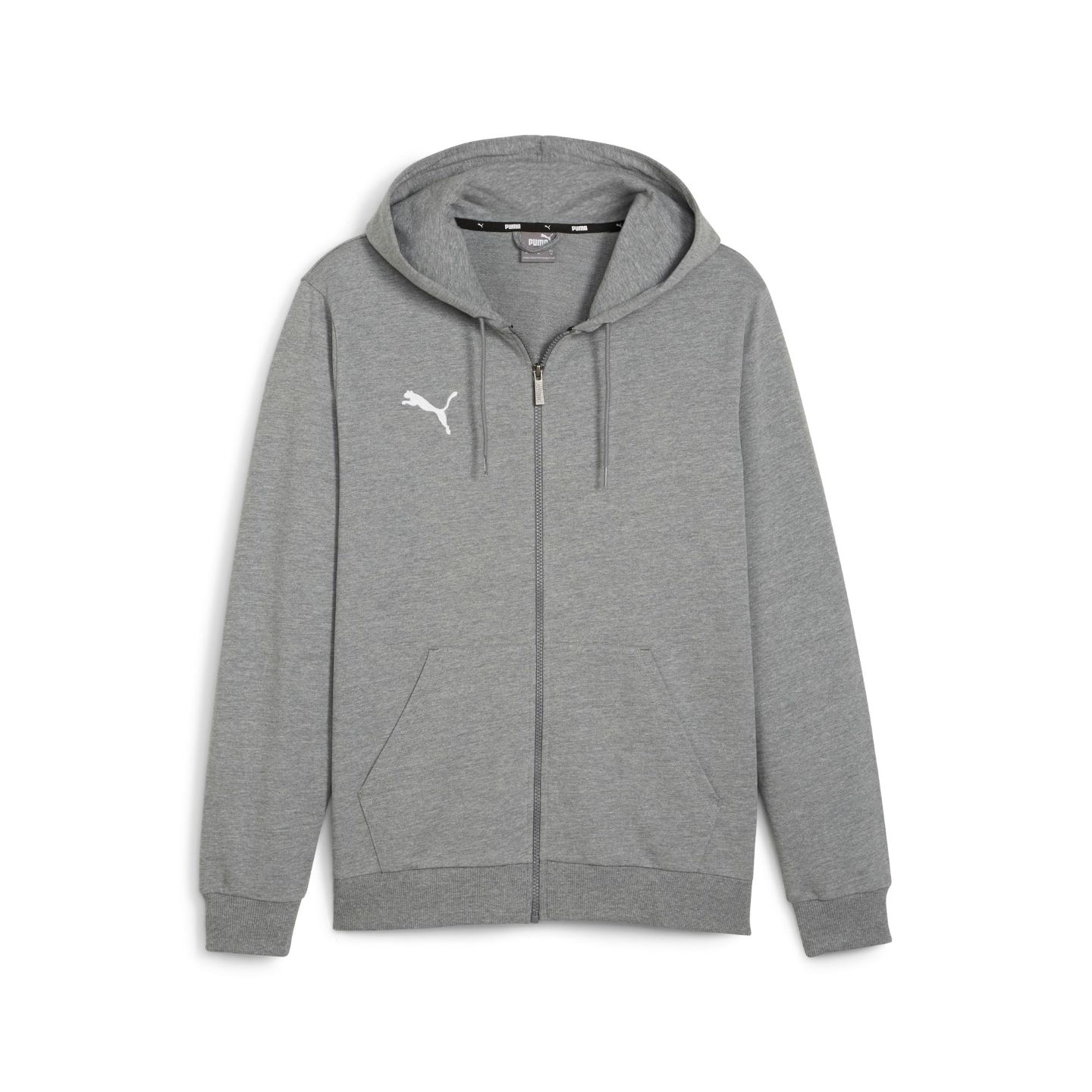 Puma Puma TeamGOAL Casuals Hooded Jacket Mid Grey