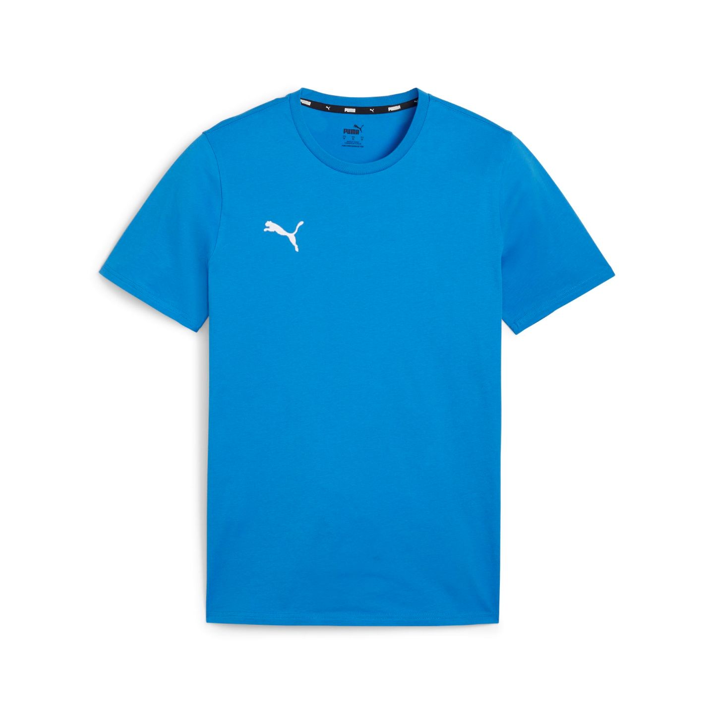 Puma Puma TeamGOAL Casuals T-Shirt Electric Blue Lemonade