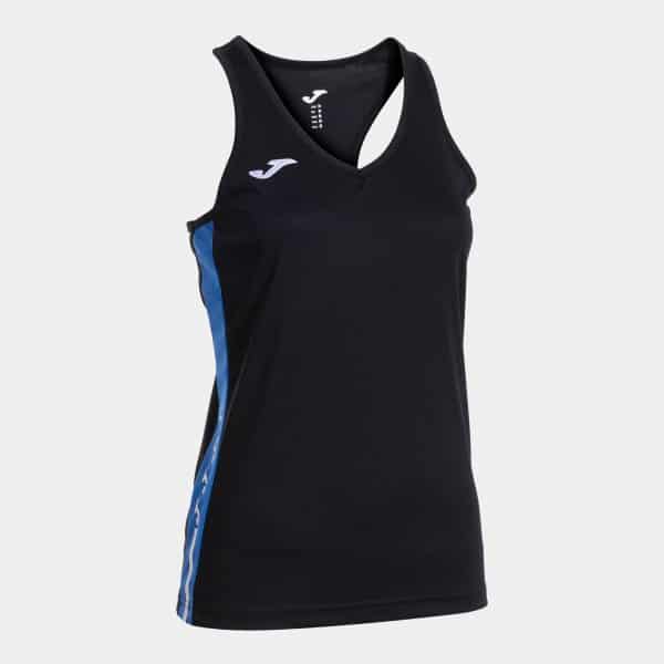 Joma Joma Women's Olimpiada Sleeveless T-Shirt Black/Royal
