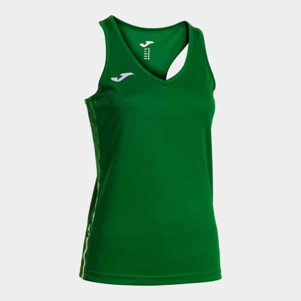 Joma Joma Women's Olimpiada Sleeveless T-Shirt Green
