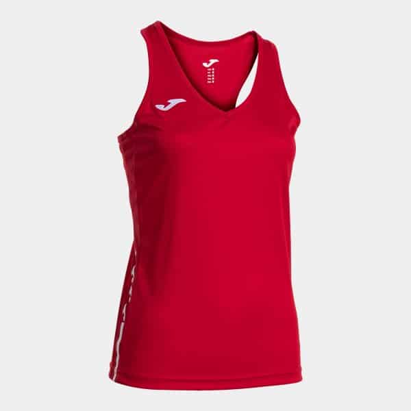 Joma Joma Women's Olimpiada Sleeveless T-Shirt Red