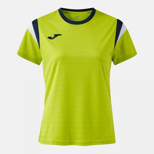 Joma Joma Women's Terra Danubio T-Shirt Lime/Navy/White