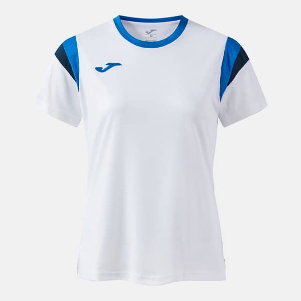 Joma Joma Women's Terra Danubio T-Shirt White/Royal/Navy