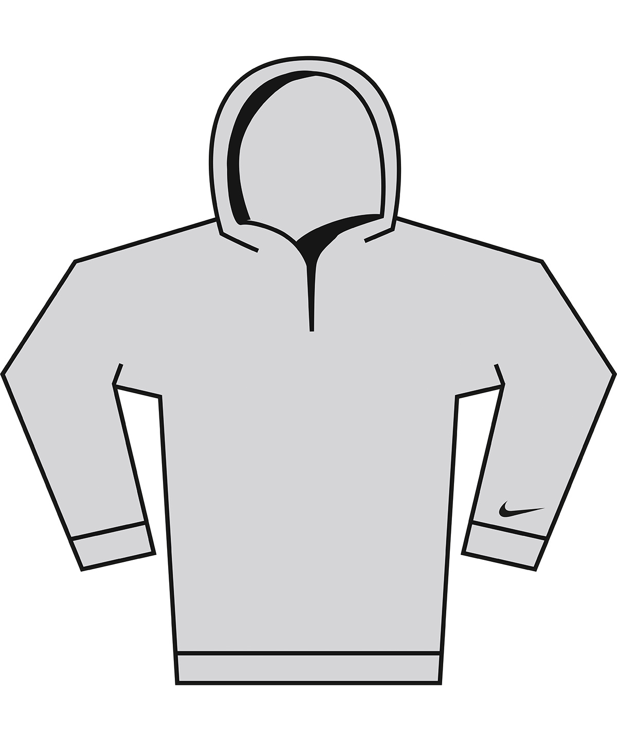 Nike Nike Velocity Hoodie Grey