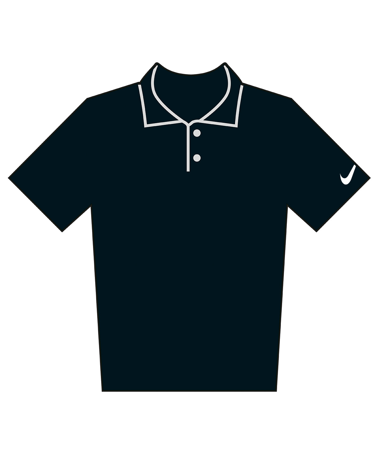 Nike Nike Velocity Solid Polo Shirt Black