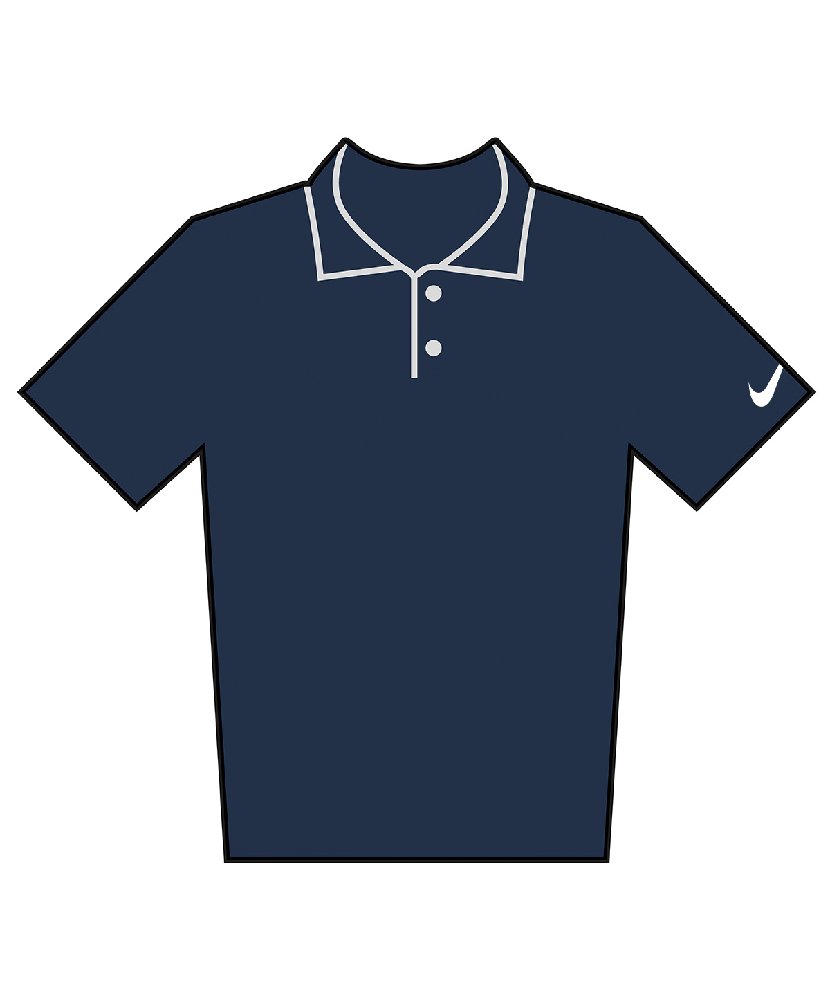 Nike Nike Velocity Solid Polo Shirt Navy