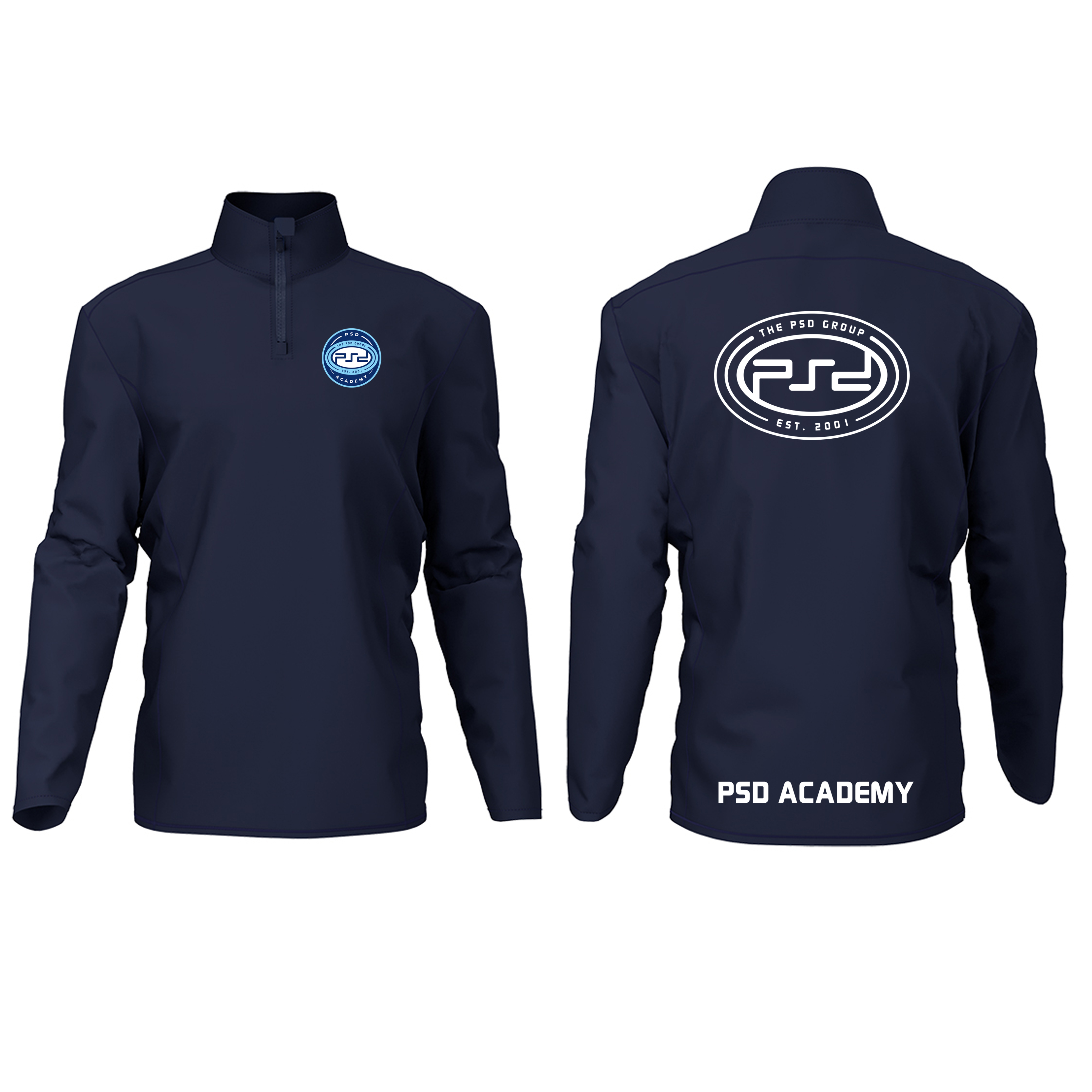 PSD Academy Training Quarter Zip Jumper cs